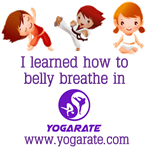 Children's t-shirts, yogarate